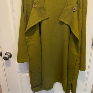 St. John Knit - Olive Green, Size 14 Jacket
